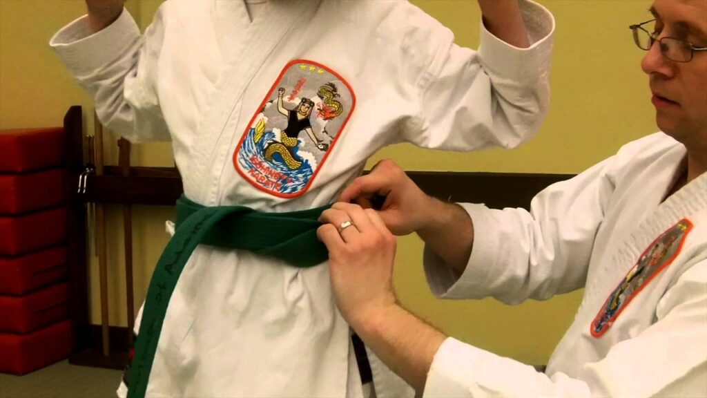 How to Tie Your Child's Karate Belt Obi Zen Martial Arts